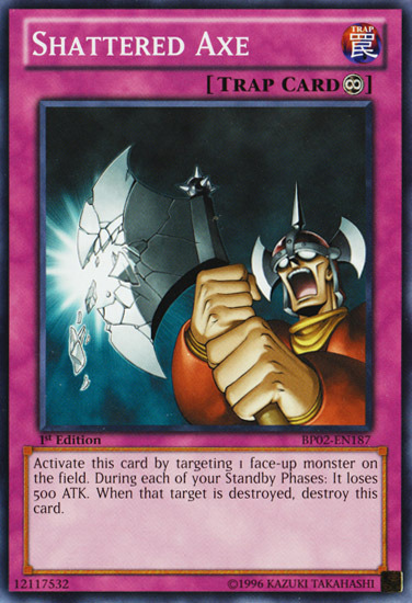 Shattered Axe [BP02-EN187] Mosaic Rare - Card Brawlers | Quebec | Canada | Yu-Gi-Oh!