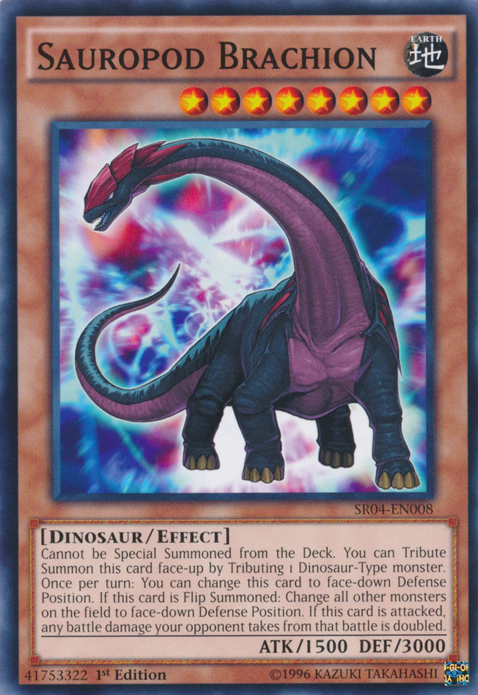 Sauropod Brachion [SR04-EN008] Common - Yu-Gi-Oh! - Card Brawlers | Quebec | Canada |