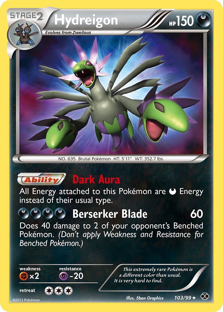 Hydreigon (103/99) [Black & White: Next Destinies] - Card Brawlers | Quebec | Canada | Yu-Gi-Oh!