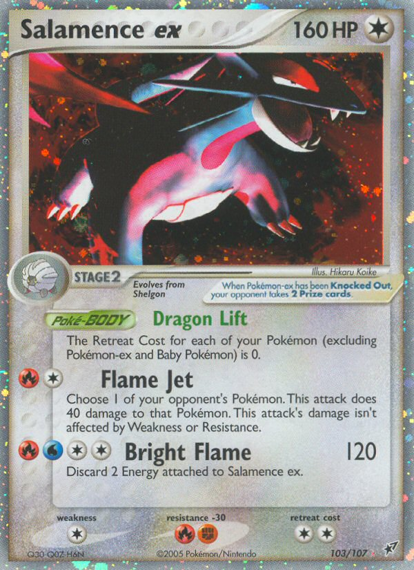 Salamence ex (103/107) [EX: Deoxys] - Card Brawlers | Quebec | Canada | Yu-Gi-Oh!