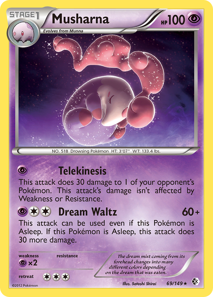 Musharna (69/149) [Black & White: Boundaries Crossed] - Card Brawlers | Quebec | Canada | Yu-Gi-Oh!