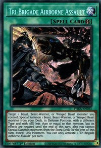 Tri-Brigade Airborne Assault [PHRA-EN053] Secret Rare - Card Brawlers | Quebec | Canada | Yu-Gi-Oh!