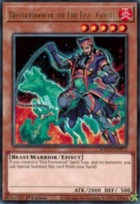 Brotherhood of the Fire Fist - Coyote [MAGO-EN072] Rare - Card Brawlers | Quebec | Canada | Yu-Gi-Oh!