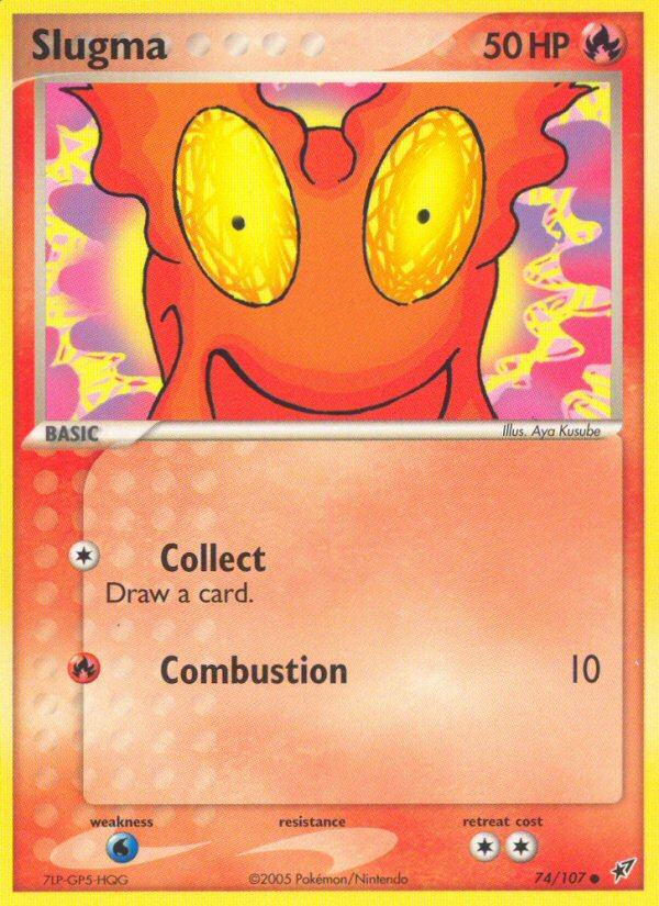 Slugma (74/107) [EX: Deoxys] - Card Brawlers | Quebec | Canada | Yu-Gi-Oh!