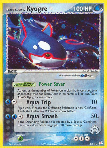 Team Aqua's Kyogre (3/95) [EX: Team Magma vs Team Aqua] - Card Brawlers | Quebec | Canada | Yu-Gi-Oh!