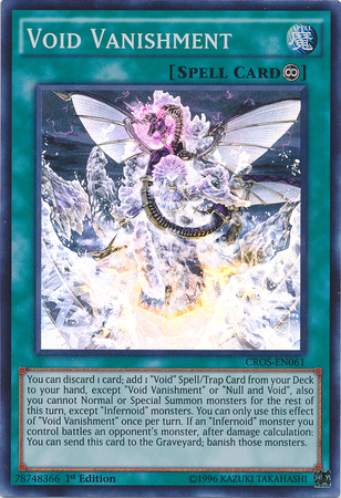 Void Vanishment [CROS-EN061] Super Rare - Yu-Gi-Oh! - Card Brawlers | Quebec | Canada |