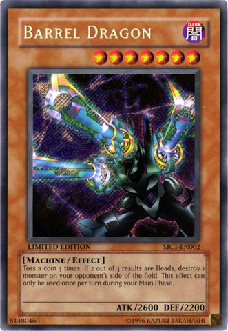 Barrel Dragon [MC1-EN002] Secret Rare - Card Brawlers | Quebec | Canada | Yu-Gi-Oh!