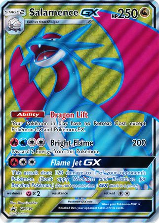 Salamence GX (SM139) (Jumbo Card) [Sun & Moon: Black Star Promos] - Card Brawlers | Quebec | Canada | Yu-Gi-Oh!