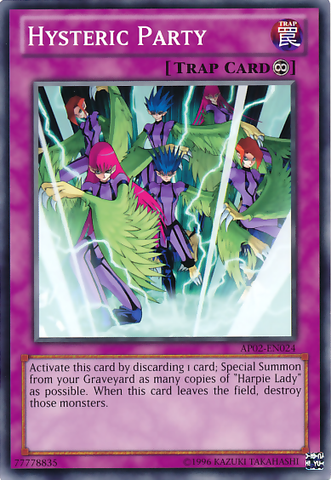 Hysteric Party [AP02-EN024] Common - Yu-Gi-Oh! - Card Brawlers | Quebec | Canada |