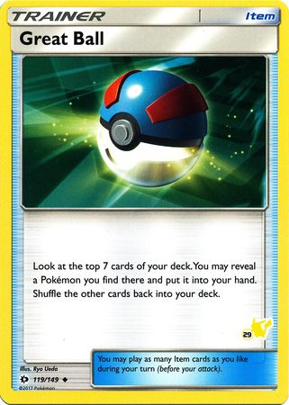 Great Ball (119/149) (Pikachu Stamp #29) [Battle Academy 2020] - Card Brawlers | Quebec | Canada | Yu-Gi-Oh!