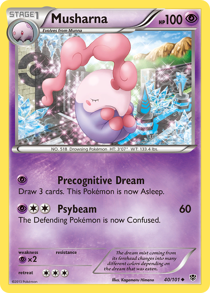 Musharna (40/101) [Black & White: Plasma Blast] - Card Brawlers | Quebec | Canada | Yu-Gi-Oh!