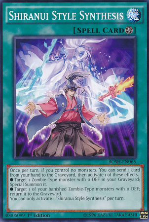 Shiranui Style Synthesis [BOSH-EN065] Common - Yu-Gi-Oh! - Card Brawlers | Quebec | Canada |