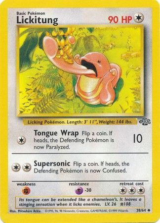 Lickitung (38/64) [Jungle Unlimited] - Card Brawlers | Quebec | Canada | Yu-Gi-Oh!