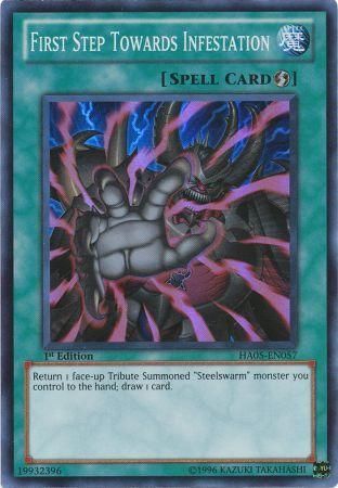 First Step Towards Infestation [HA05-EN057] Super Rare - Card Brawlers | Quebec | Canada | Yu-Gi-Oh!