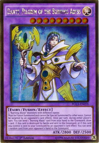 Dante, Pilgrim of the Burning Abyss [PGL3-EN058] Gold Rare - Card Brawlers | Quebec | Canada | Yu-Gi-Oh!