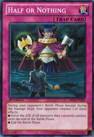 Half or Nothing [BP02-EN201] Common - Card Brawlers | Quebec | Canada | Yu-Gi-Oh!