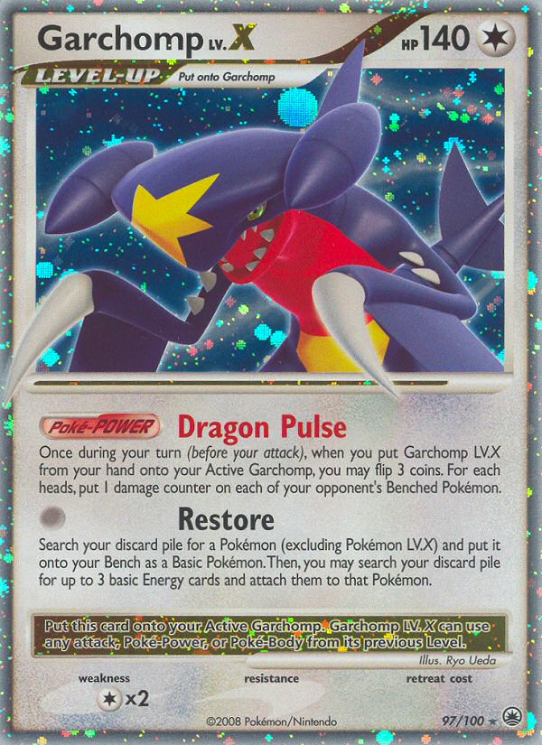 Garchomp LV.X (97/100) [Diamond & Pearl: Majestic Dawn] - Card Brawlers | Quebec | Canada | Yu-Gi-Oh!