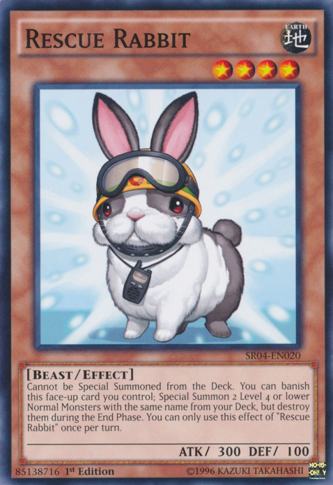 Rescue Rabbit [SR04-EN020] Common - Yu-Gi-Oh! - Card Brawlers | Quebec | Canada |