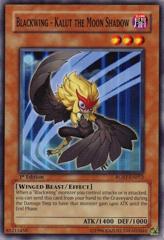 Blackwing - Kalut the Moon Shadow [RGBT-EN012] Common - Card Brawlers | Quebec | Canada | Yu-Gi-Oh!