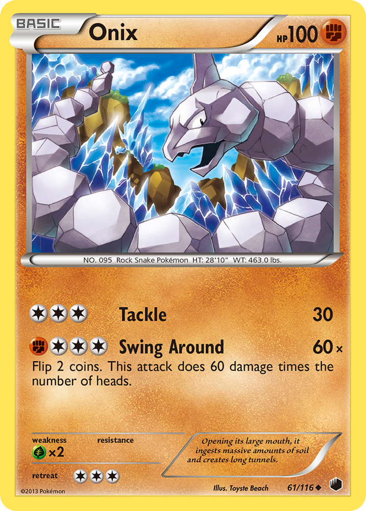 Onix (61/116) [Black & White: Plasma Freeze] - Card Brawlers | Quebec | Canada | Yu-Gi-Oh!