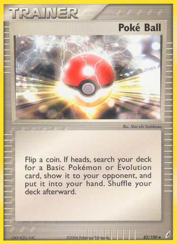 Poke Ball (82/100) [EX: Crystal Guardians] - Card Brawlers | Quebec | Canada | Yu-Gi-Oh!