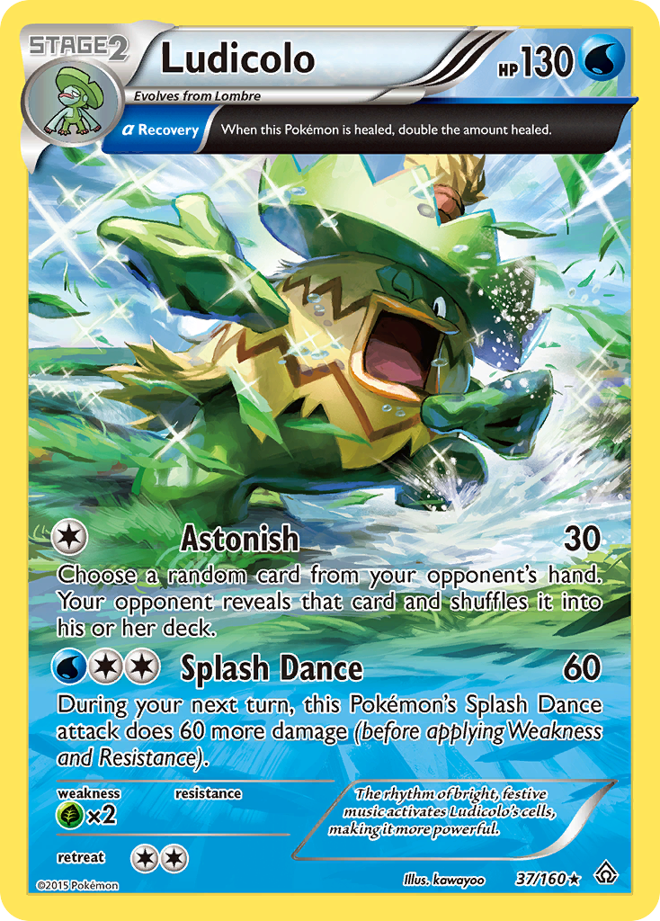 Ludicolo (37/160) [XY: Primal Clash] - Card Brawlers | Quebec | Canada | Yu-Gi-Oh!
