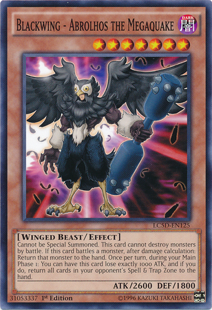 Blackwing - Abrolhos the Megaquake [LC5D-EN125] Common - Card Brawlers | Quebec | Canada | Yu-Gi-Oh!