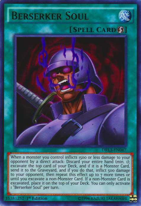 Berserker Soul [DRL3-EN047] Ultra Rare - Yu-Gi-Oh! - Card Brawlers | Quebec | Canada |