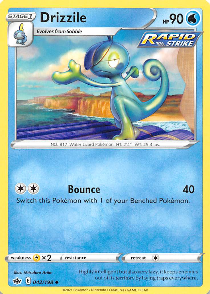 Drizzile (042/198) [Sword & Shield: Chilling Reign] - Card Brawlers | Quebec | Canada | Yu-Gi-Oh!