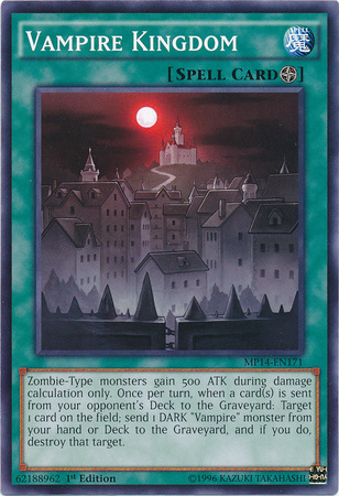 Vampire Kingdom [MP14-EN171] Common - Card Brawlers | Quebec | Canada | Yu-Gi-Oh!