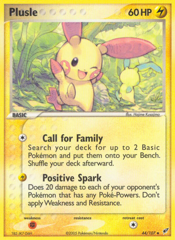 Plusle (44/107) [EX: Deoxys] - Card Brawlers | Quebec | Canada | Yu-Gi-Oh!