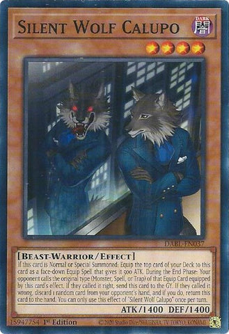 Silent Wolf Calupo [DABL-EN037] Common - Card Brawlers | Quebec | Canada | Yu-Gi-Oh!