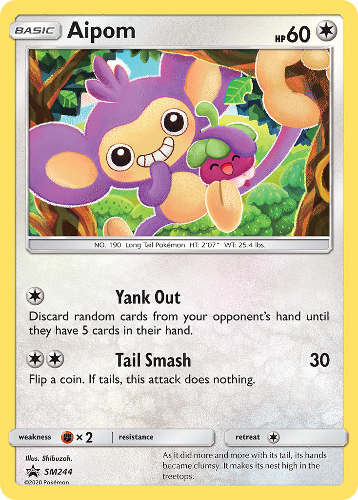 Aipom (SM244) [Sun & Moon: Black Star Promos] - Card Brawlers | Quebec | Canada | Yu-Gi-Oh!