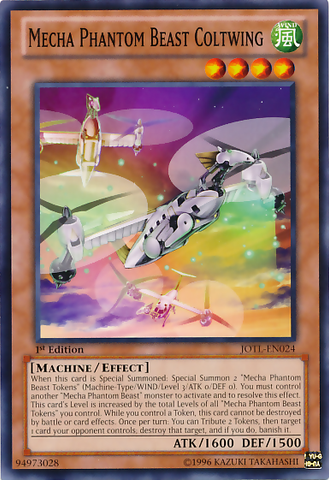 Mecha Phantom Beast Coltwing [JOTL-EN024] Common - Yu-Gi-Oh! - Card Brawlers | Quebec | Canada |