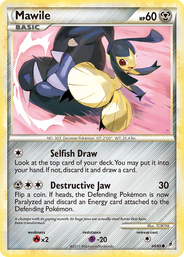 Mawile (64/95) [HeartGold & SoulSilver: Call of Legends] - Card Brawlers | Quebec | Canada | Yu-Gi-Oh!