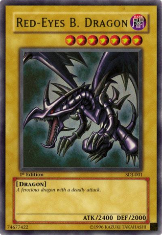 Red-Eyes B. Dragon [SDJ-001] Ultra Rare - Card Brawlers | Quebec | Canada | Yu-Gi-Oh!