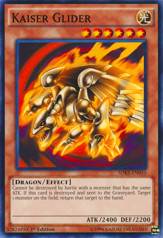 Kaiser Glider [SDKS-EN010] Common - Card Brawlers | Quebec | Canada | Yu-Gi-Oh!