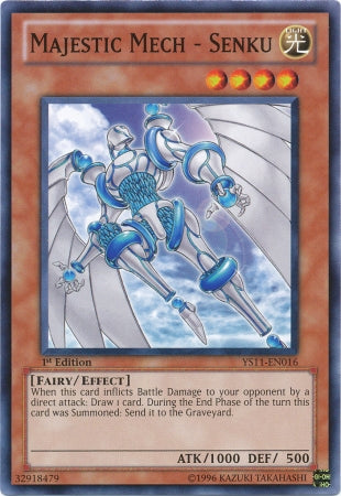 Majestic Mech - Senku [YS11-EN016] Common - Card Brawlers | Quebec | Canada | Yu-Gi-Oh!