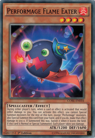 Performage Flame Eater [CORE-EN016] Common - Card Brawlers | Quebec | Canada | Yu-Gi-Oh!