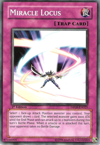 Miracle Locus [DP09-EN025] Common - Yu-Gi-Oh! - Card Brawlers | Quebec | Canada |