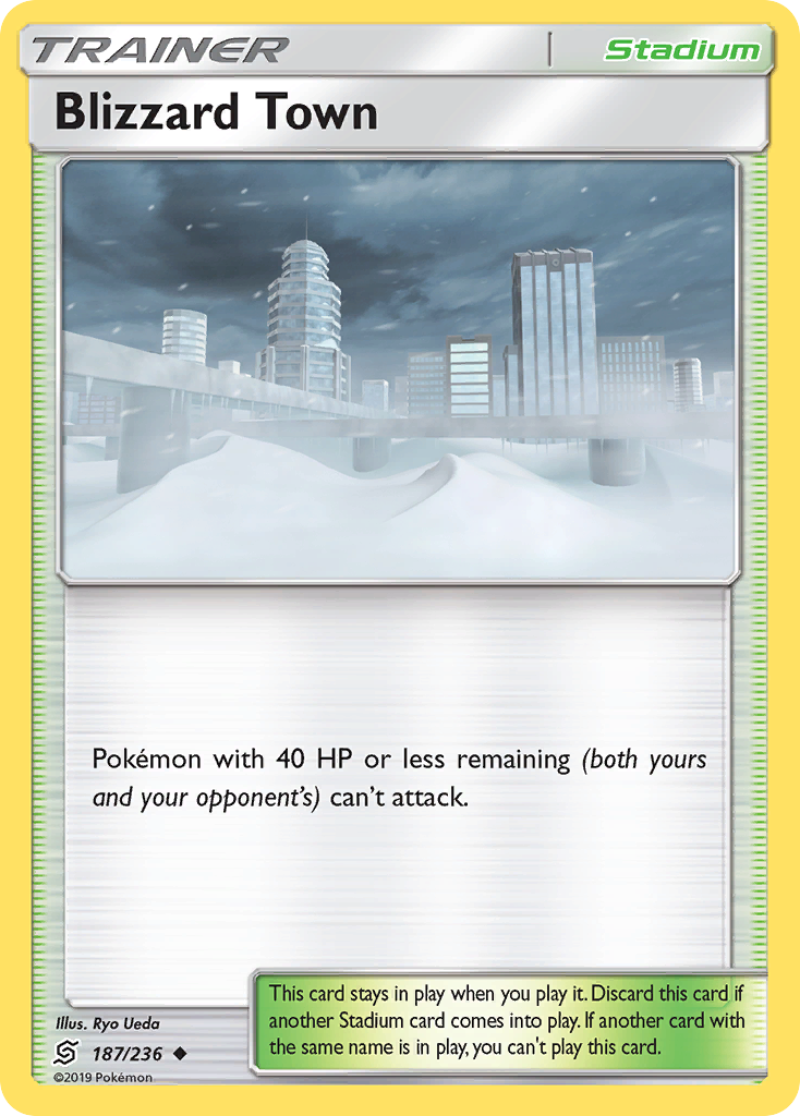 Blizzard Town (187/236) [Sun & Moon: Unified Minds] - Card Brawlers | Quebec | Canada | Yu-Gi-Oh!