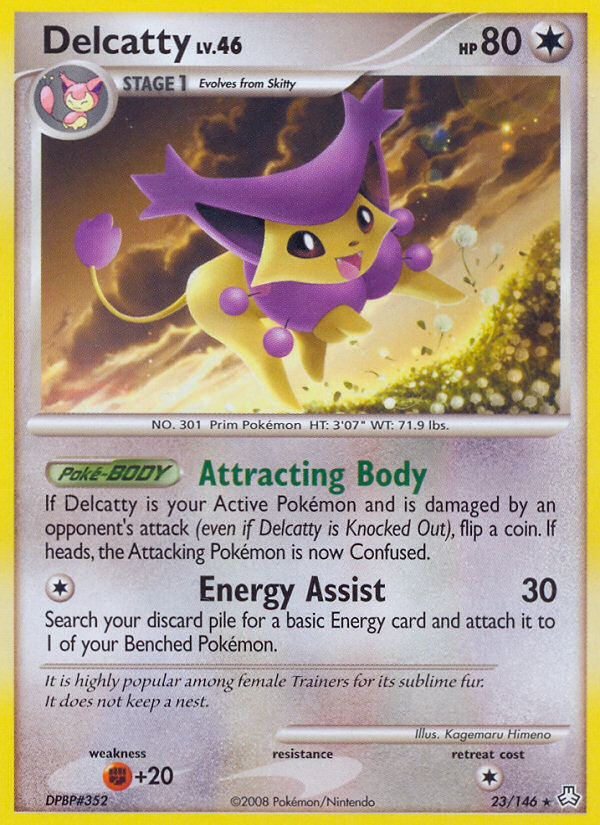 Delcatty (23/146) [Diamond & Pearl: Legends Awakened] - Card Brawlers | Quebec | Canada | Yu-Gi-Oh!
