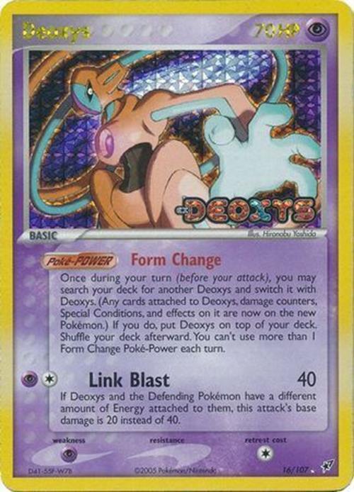 Deoxys (16/107) (Stamped) [EX: Deoxys] - Card Brawlers | Quebec | Canada | Yu-Gi-Oh!