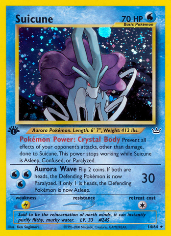 Suicune (14/64) [Neo Revelation 1st Edition] - Card Brawlers | Quebec | Canada | Yu-Gi-Oh!