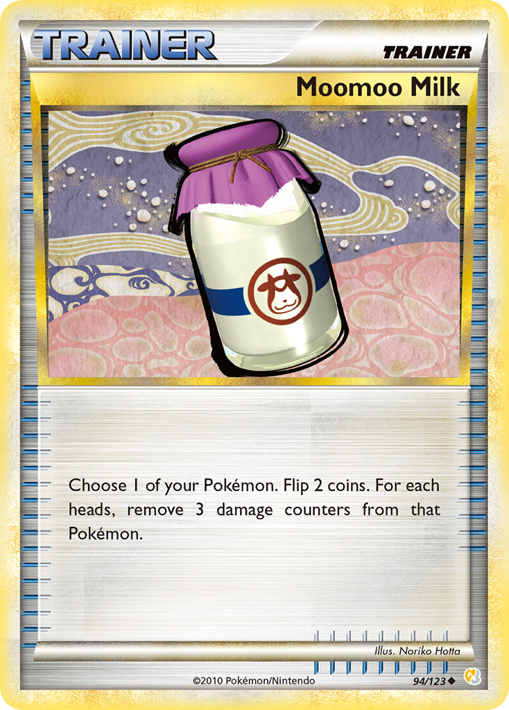 Moomoo Milk (94/123) [HeartGold & SoulSilver: Base Set] - Card Brawlers | Quebec | Canada | Yu-Gi-Oh!
