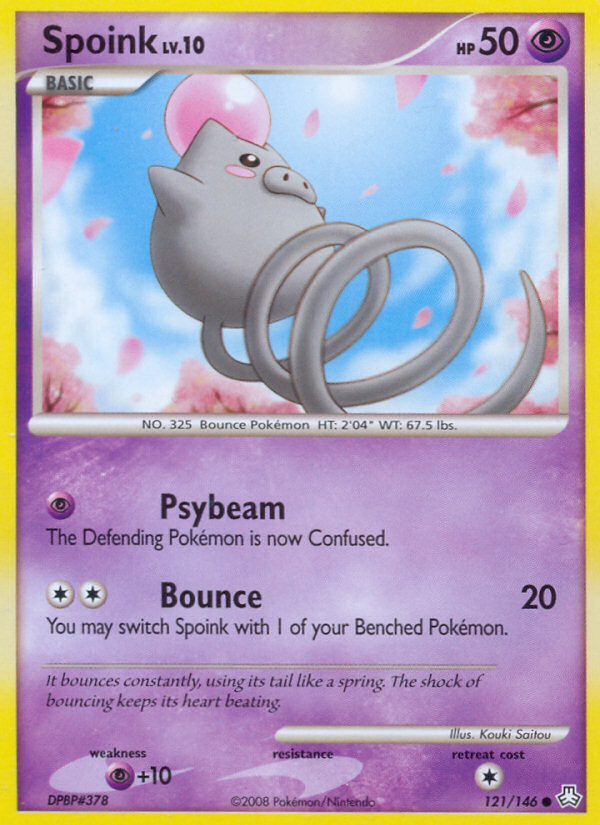 Spoink (121/146) [Diamond & Pearl: Legends Awakened] - Card Brawlers | Quebec | Canada | Yu-Gi-Oh!