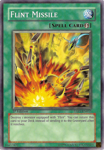 Flint Missile [TAEV-EN055] Common - Card Brawlers | Quebec | Canada | Yu-Gi-Oh!