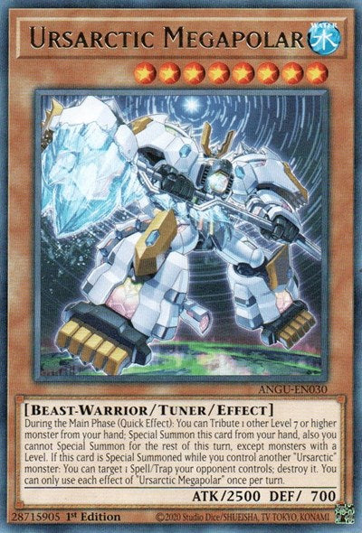 Ursarctic Megapolar (Rare) [ANGU-EN030] Rare - Card Brawlers | Quebec | Canada | Yu-Gi-Oh!