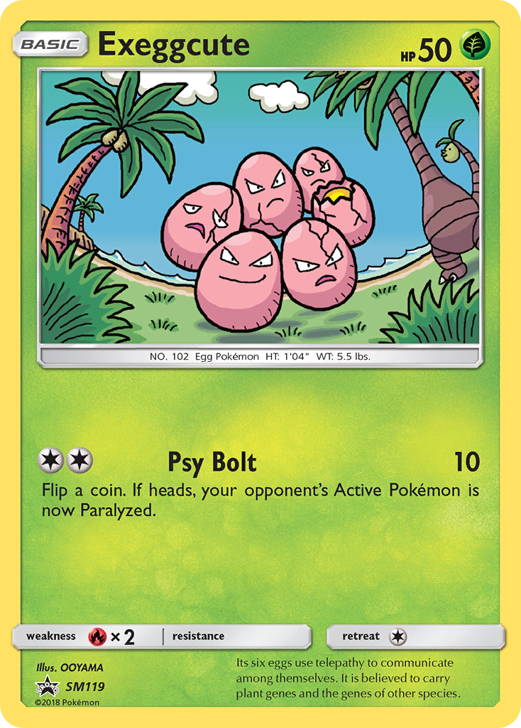 Exeggcute (SM119) [Sun & Moon: Black Star Promos] - Card Brawlers | Quebec | Canada | Yu-Gi-Oh!