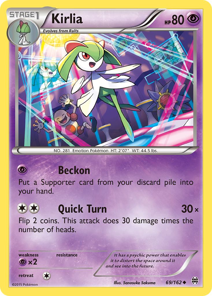 Kirlia (69/162) [XY: BREAKthrough] - Card Brawlers | Quebec | Canada | Yu-Gi-Oh!